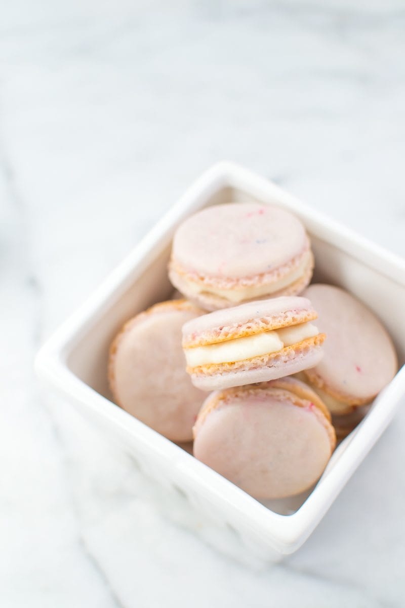 french macarons with buttercream | Appetites Anonymous