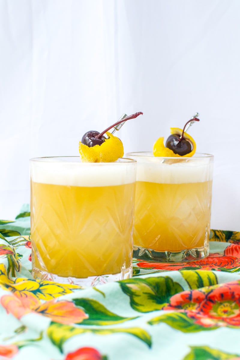 mango whisky sours | Appetites Anonymous