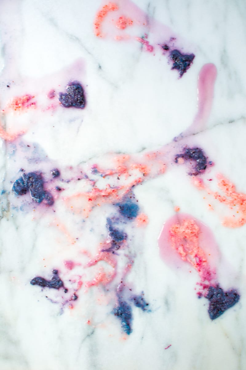 mixed berry yogurt popsicles | Appetites Anonymous