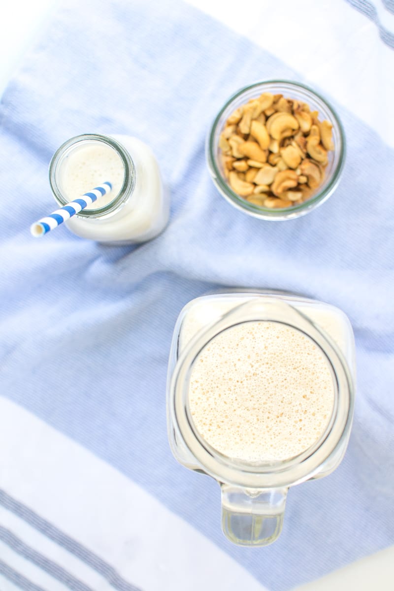 homemade cashew milk | Appetites Anonymous