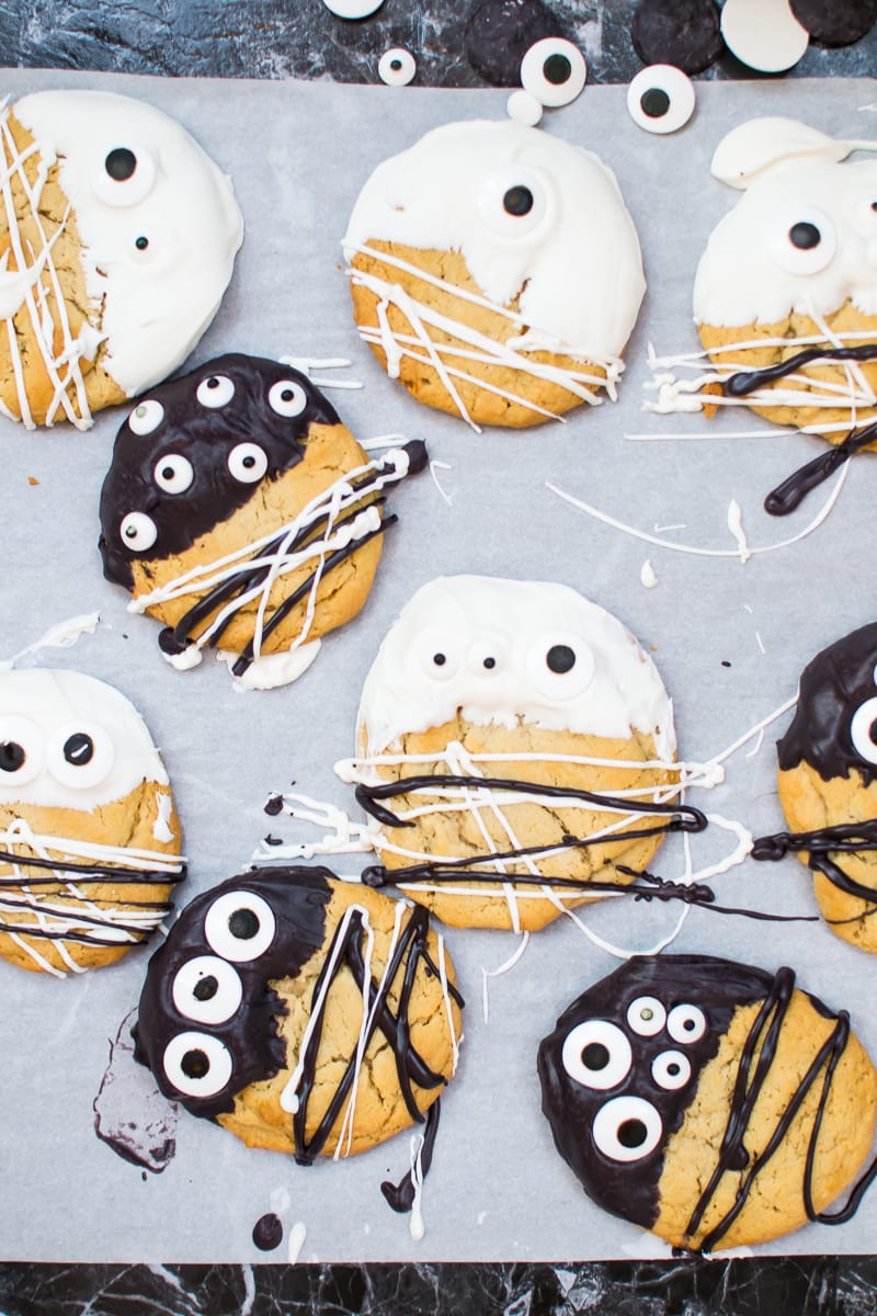 black and white monster cookies - Appetites Anonymous