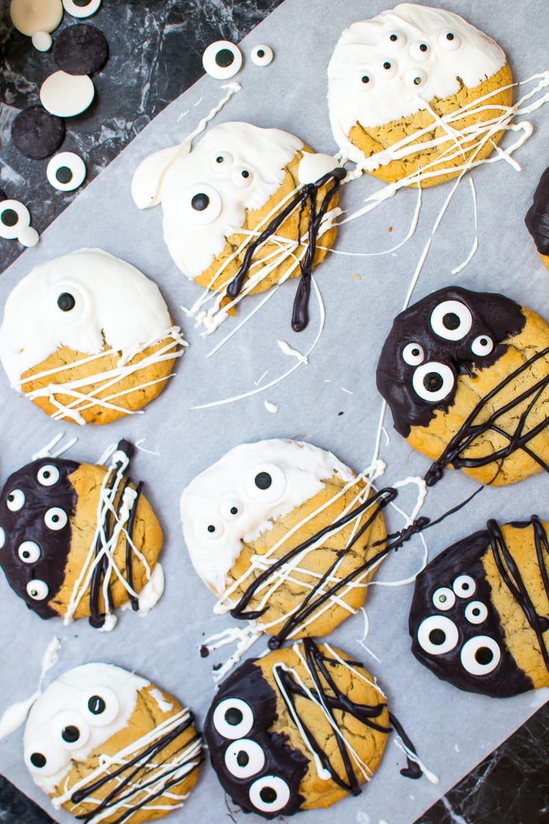 black and white monster cookies - Appetites Anonymous