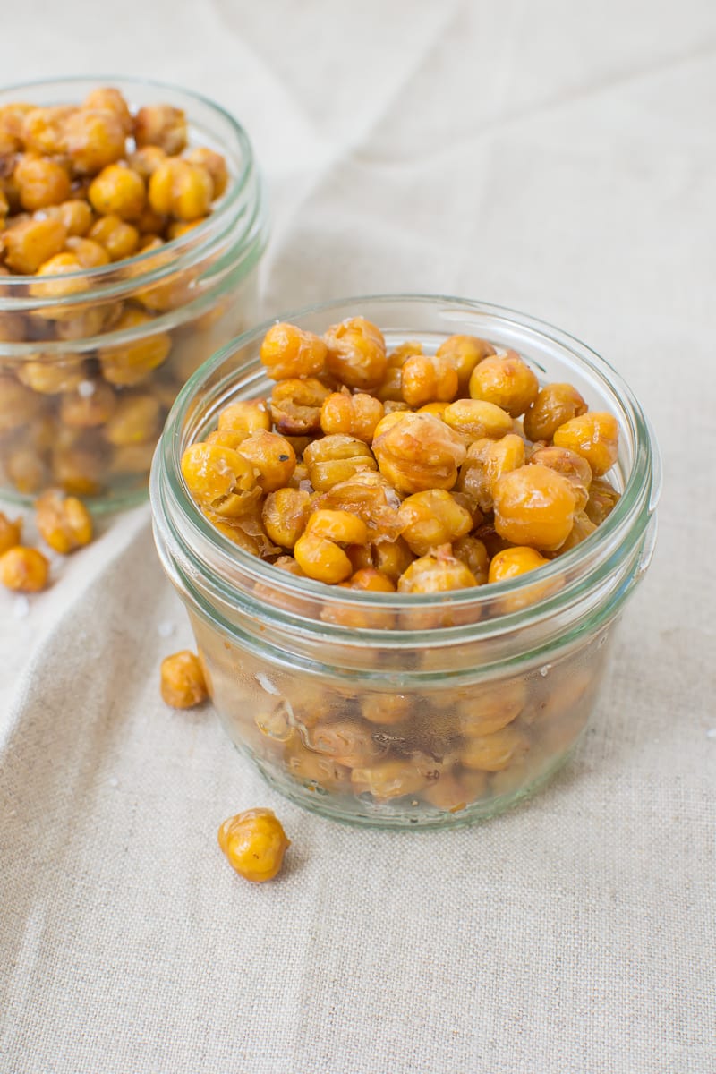 roasted truffle chickpeas | Appetites Anonymous