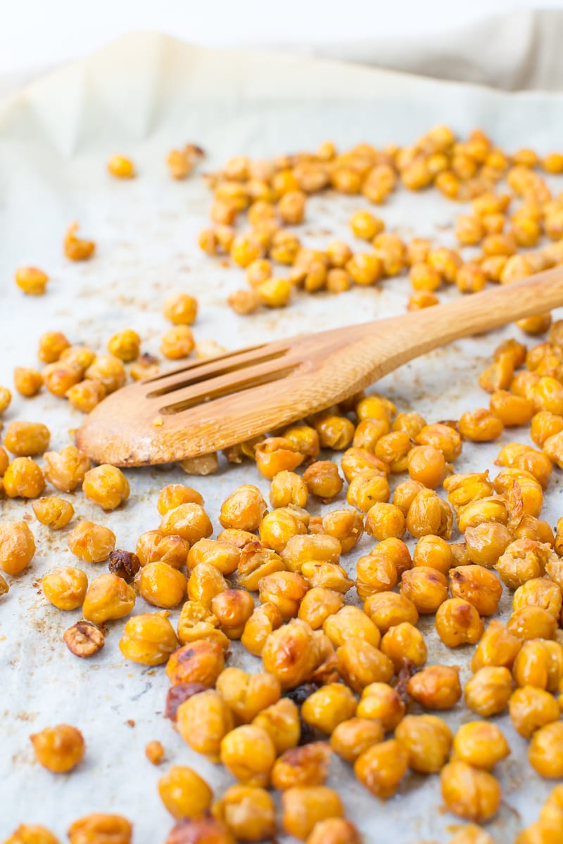 roasted truffle chickpeas | Appetites Anonymous