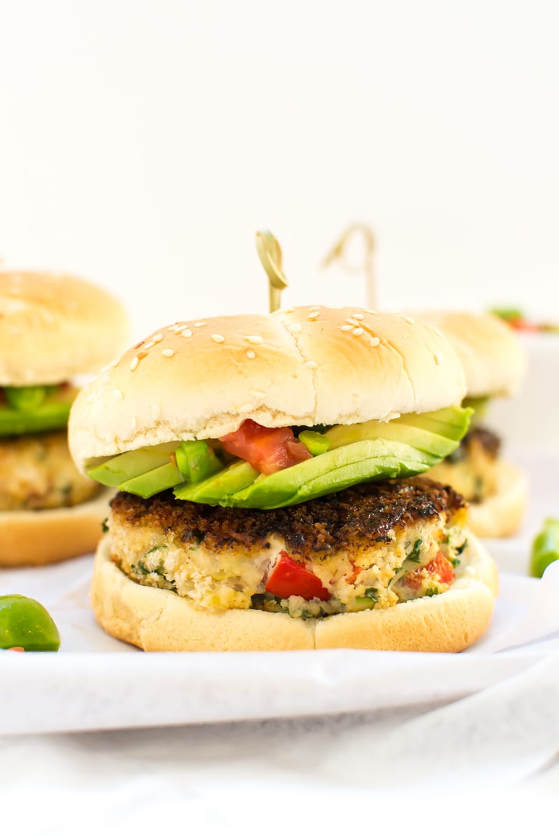 zucchini chicken burgers | Appetites Anonymous