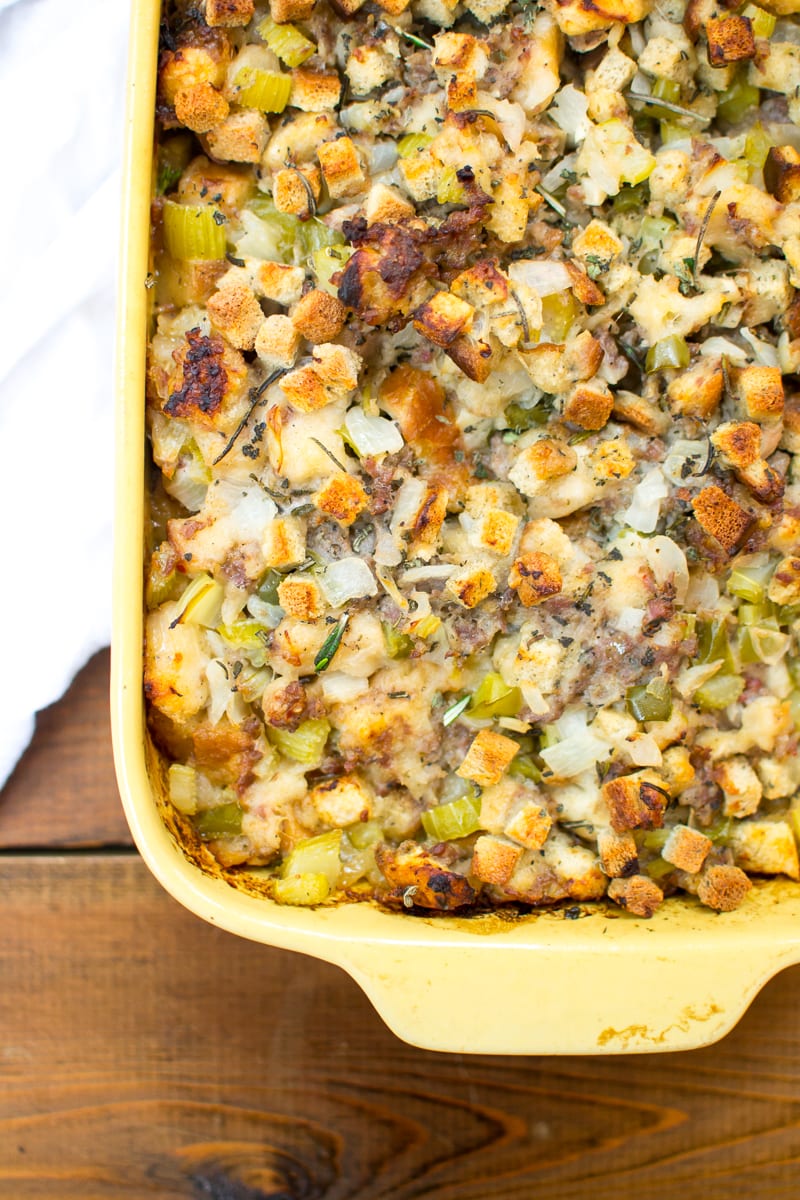 sage sausage stuffing | Appetites Anonymous