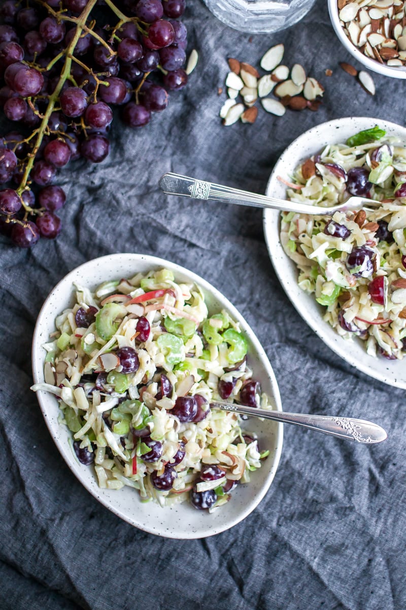 apple cabbage slaw salad _ Appetites Anonymous