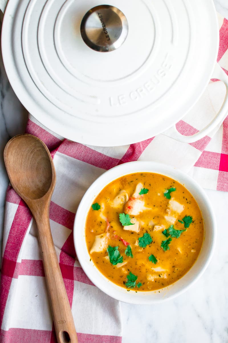 dairy-free seafood bisque | Appetites Anonymous