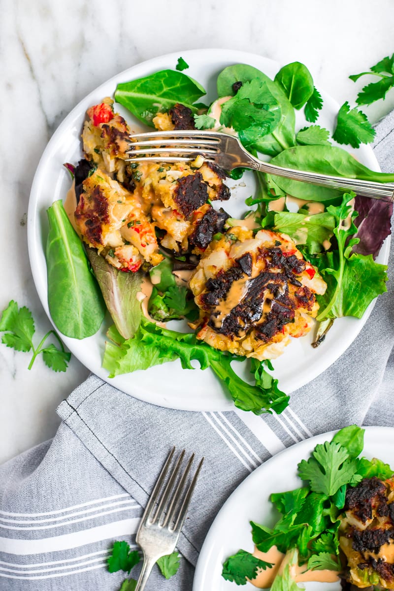 asian(ish) crab cakes | Appetites Anonymous