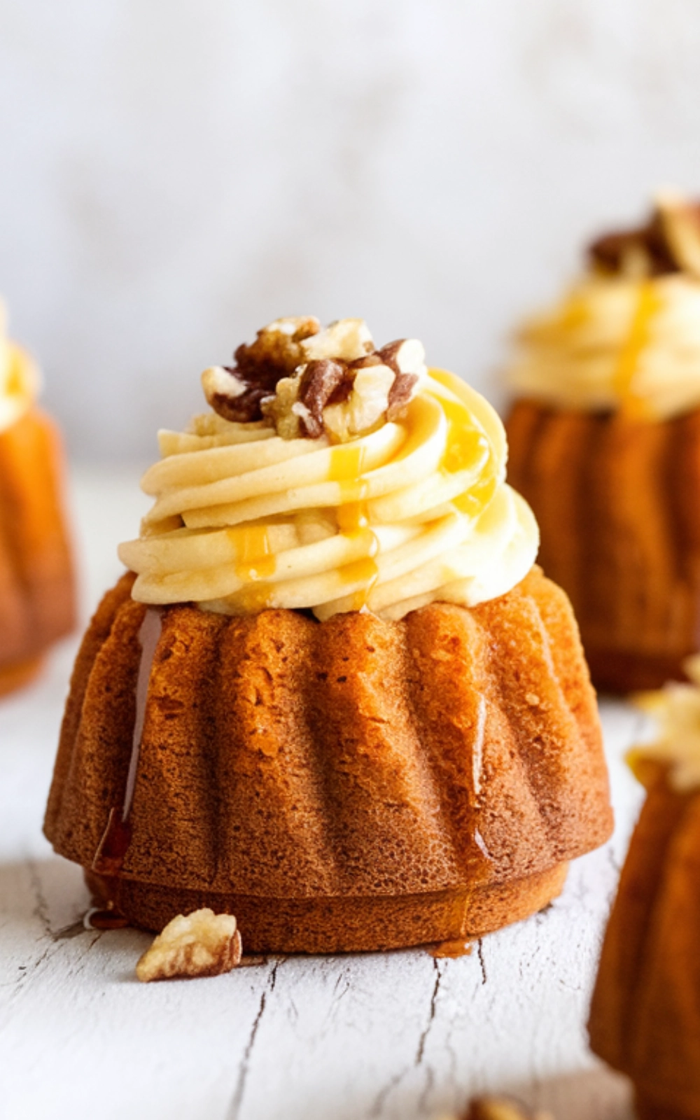 Mini Carrot Bundt Cakes