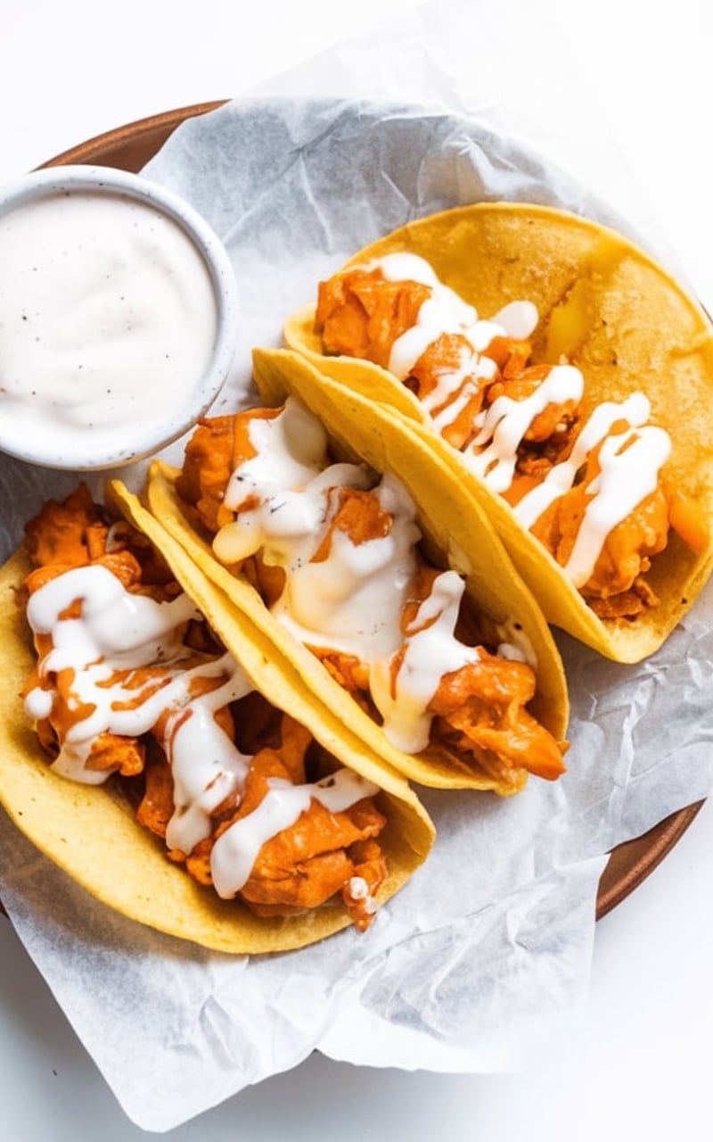 Buffalo Chicken Tacos