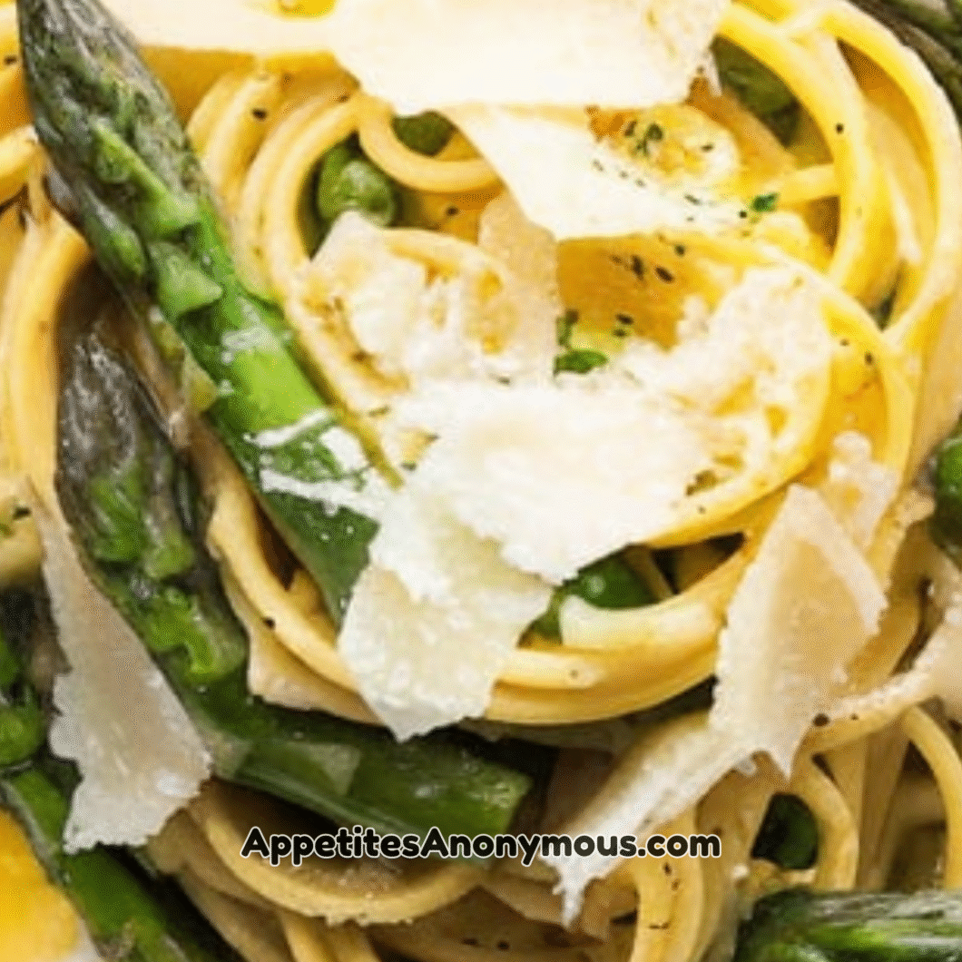 Spring Pea & Asparagus Pasta