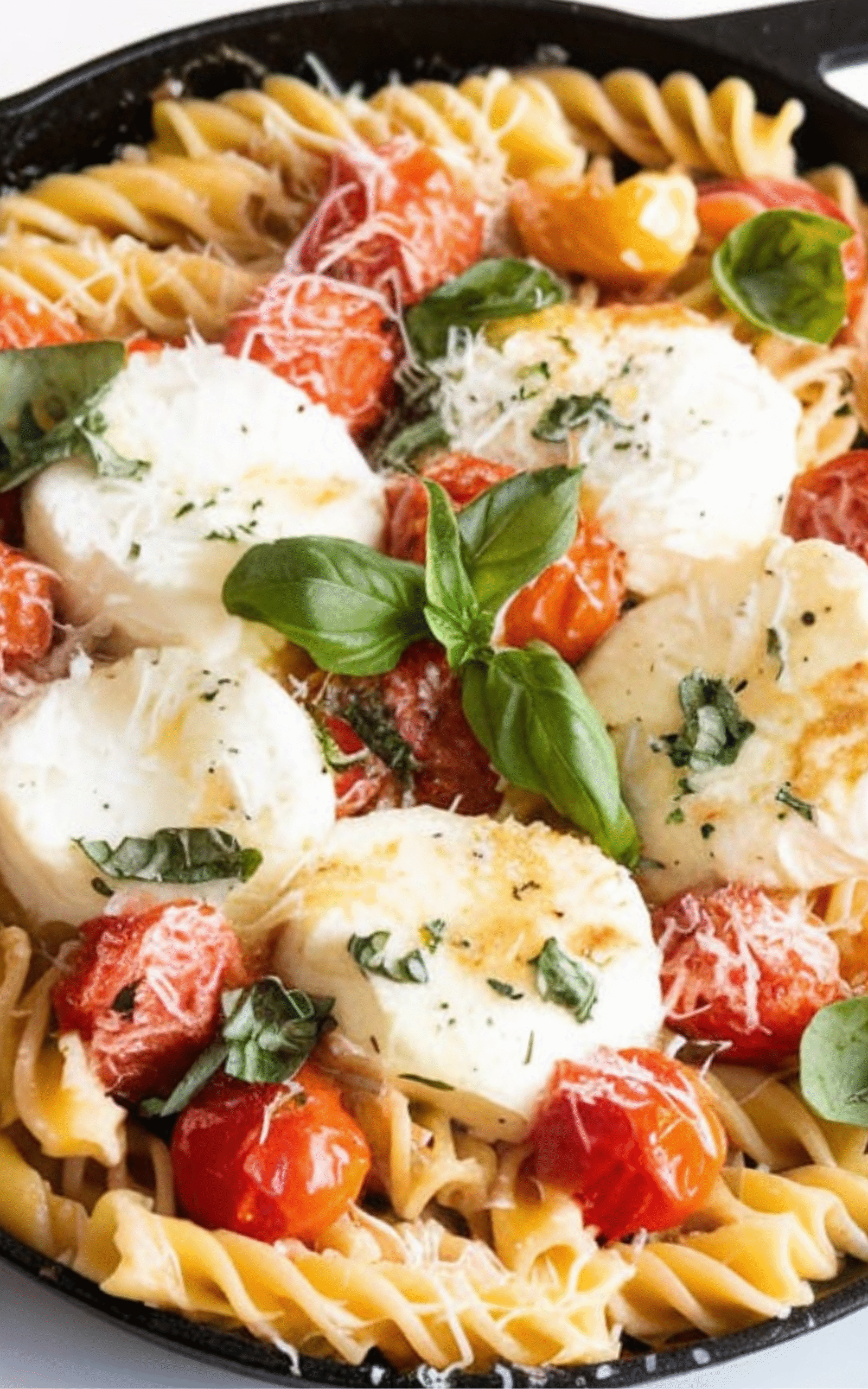 Creamy Burst Tomato Pasta Skillet Recipe