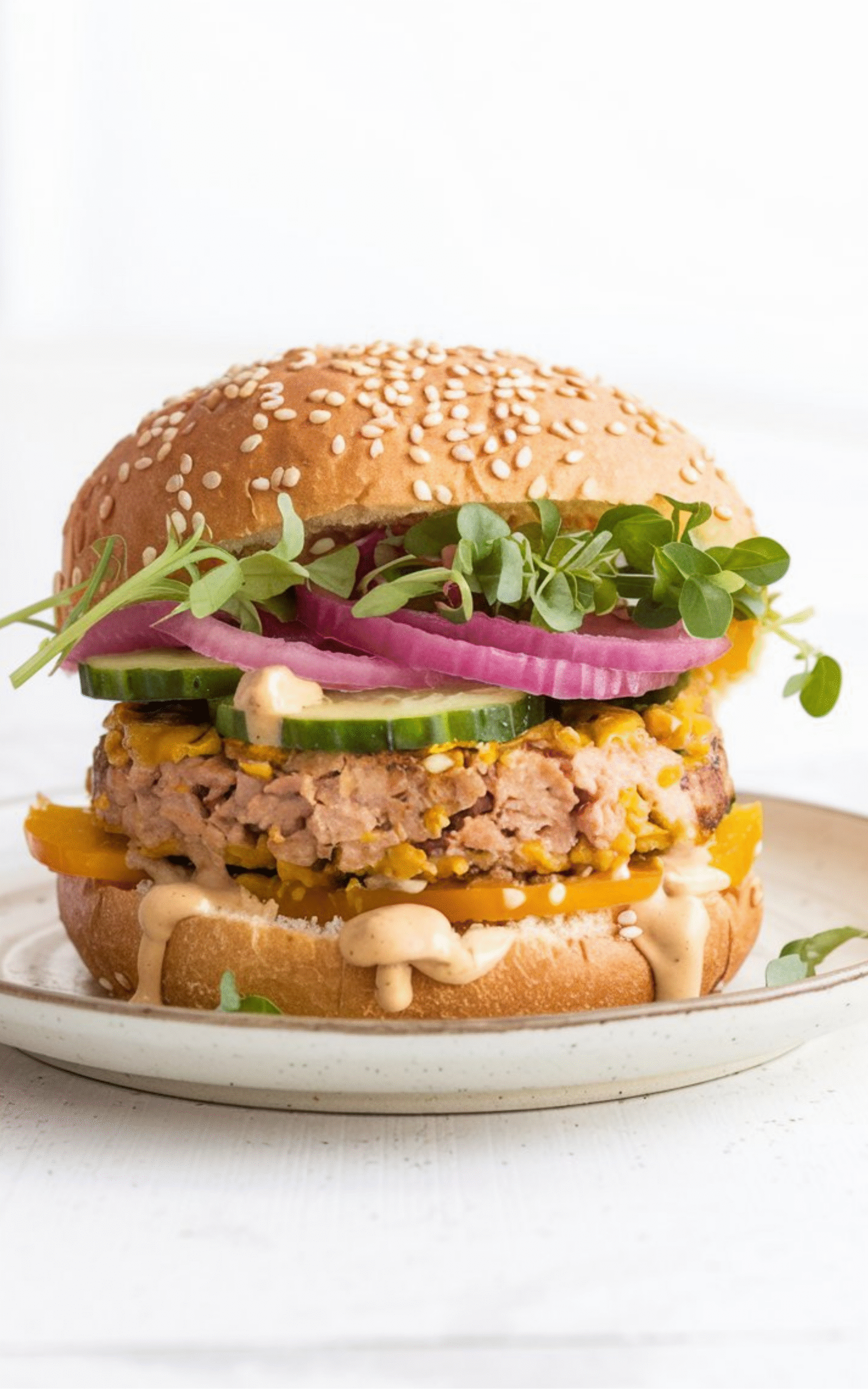 Asian Turkey & Butternut Squash Burgers