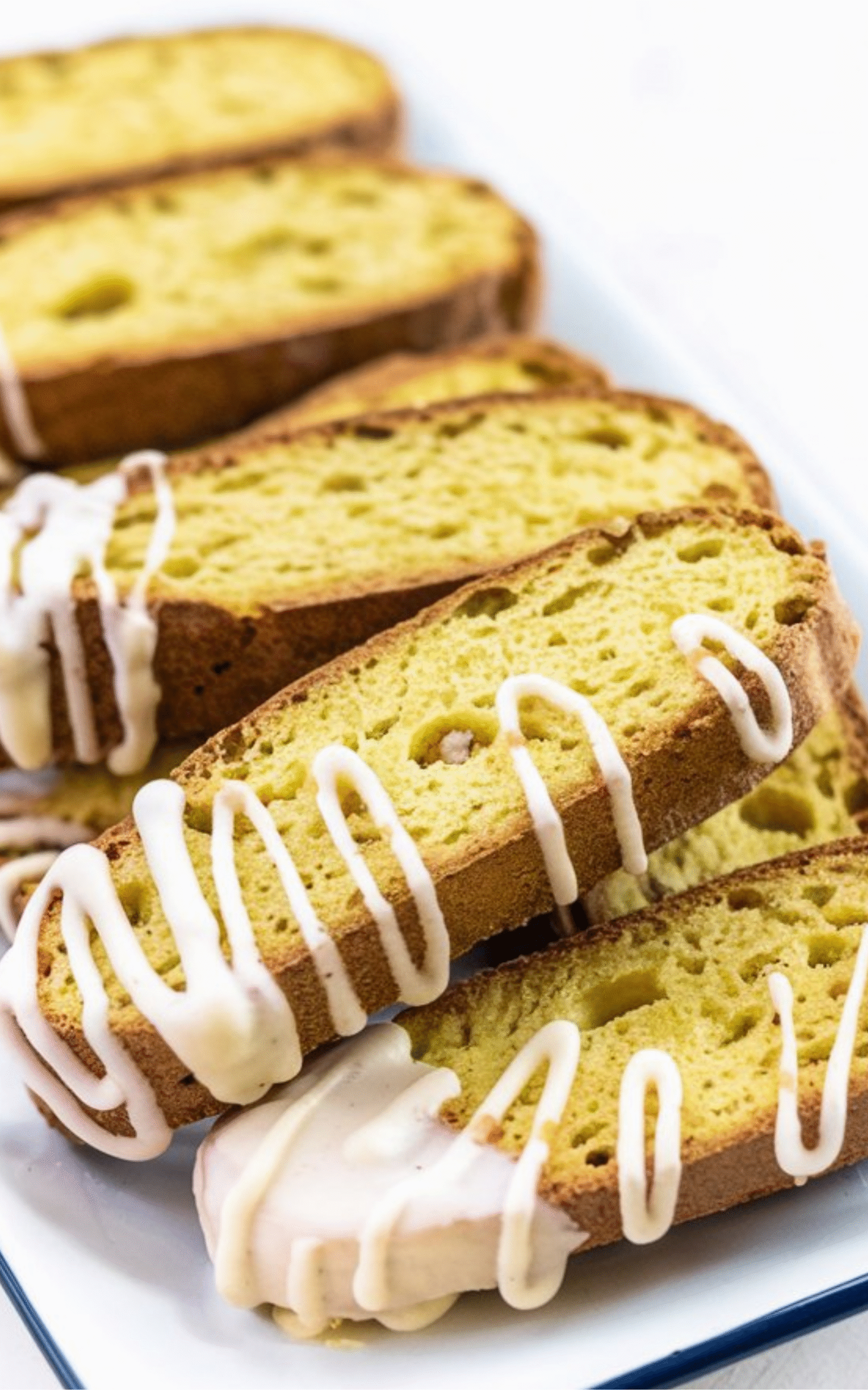 White Chocolate Dipped Vanilla Biscotti