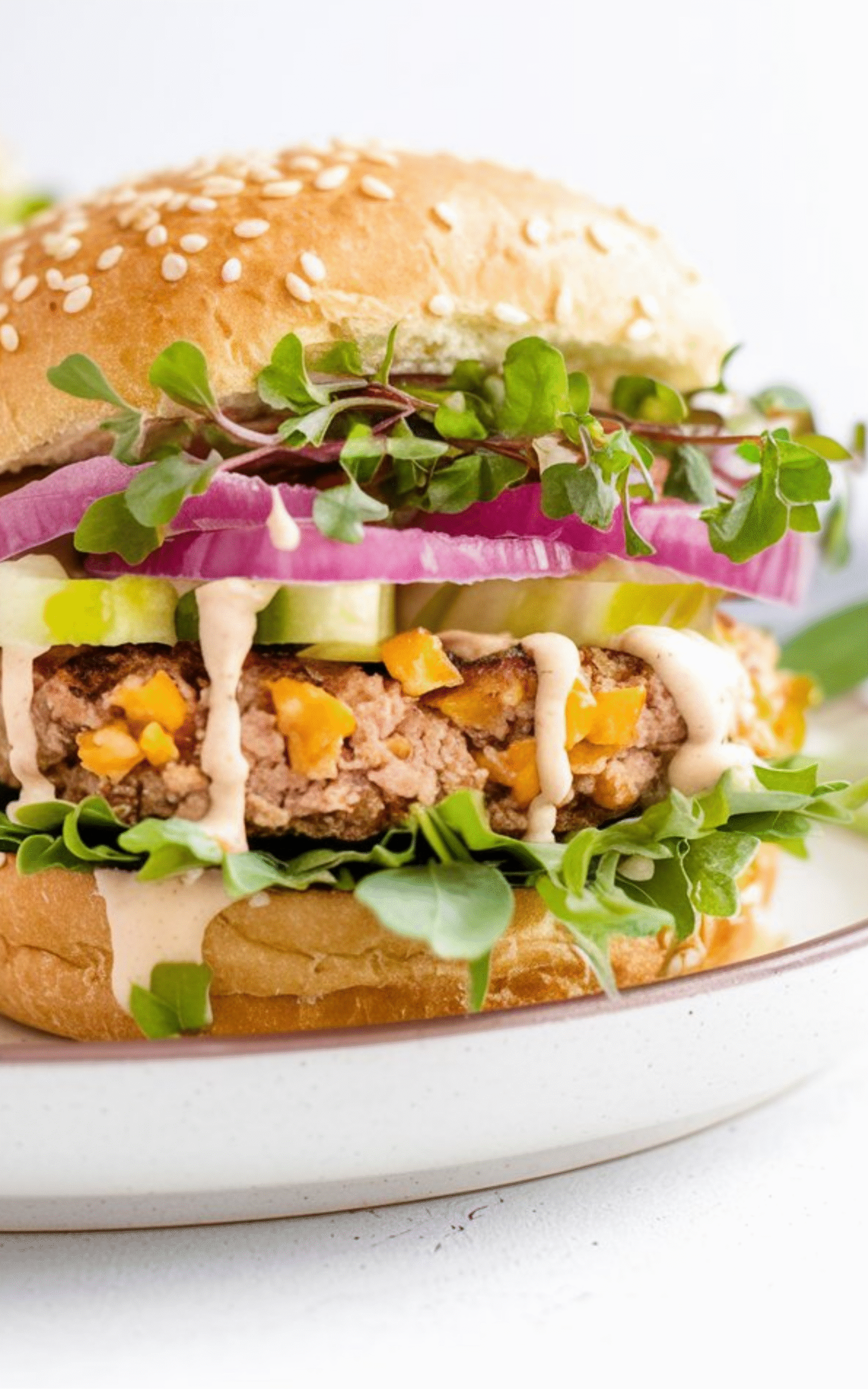 Asian Turkey & Butternut Squash Burgers