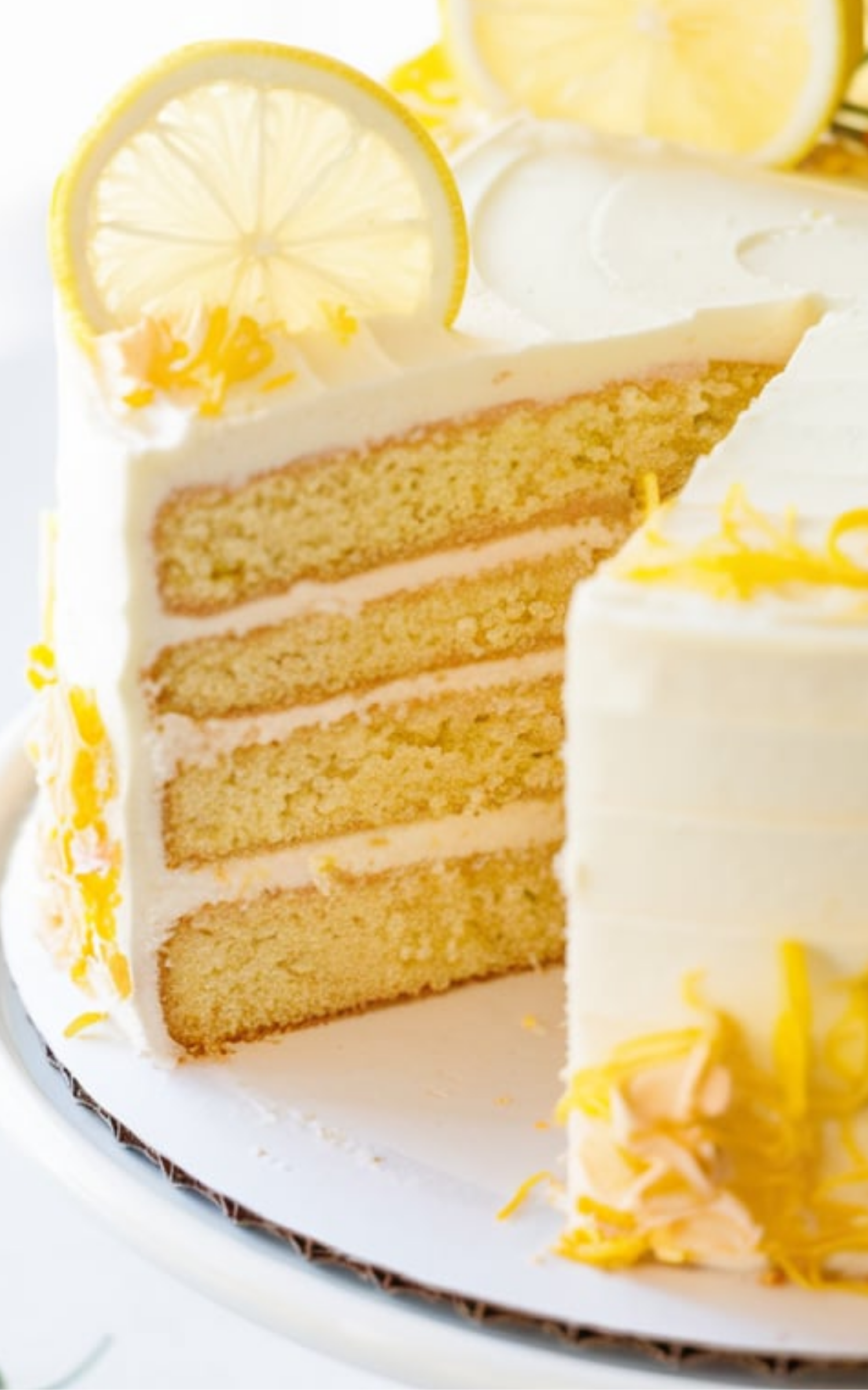 Super Duper Moist Lemon Cake