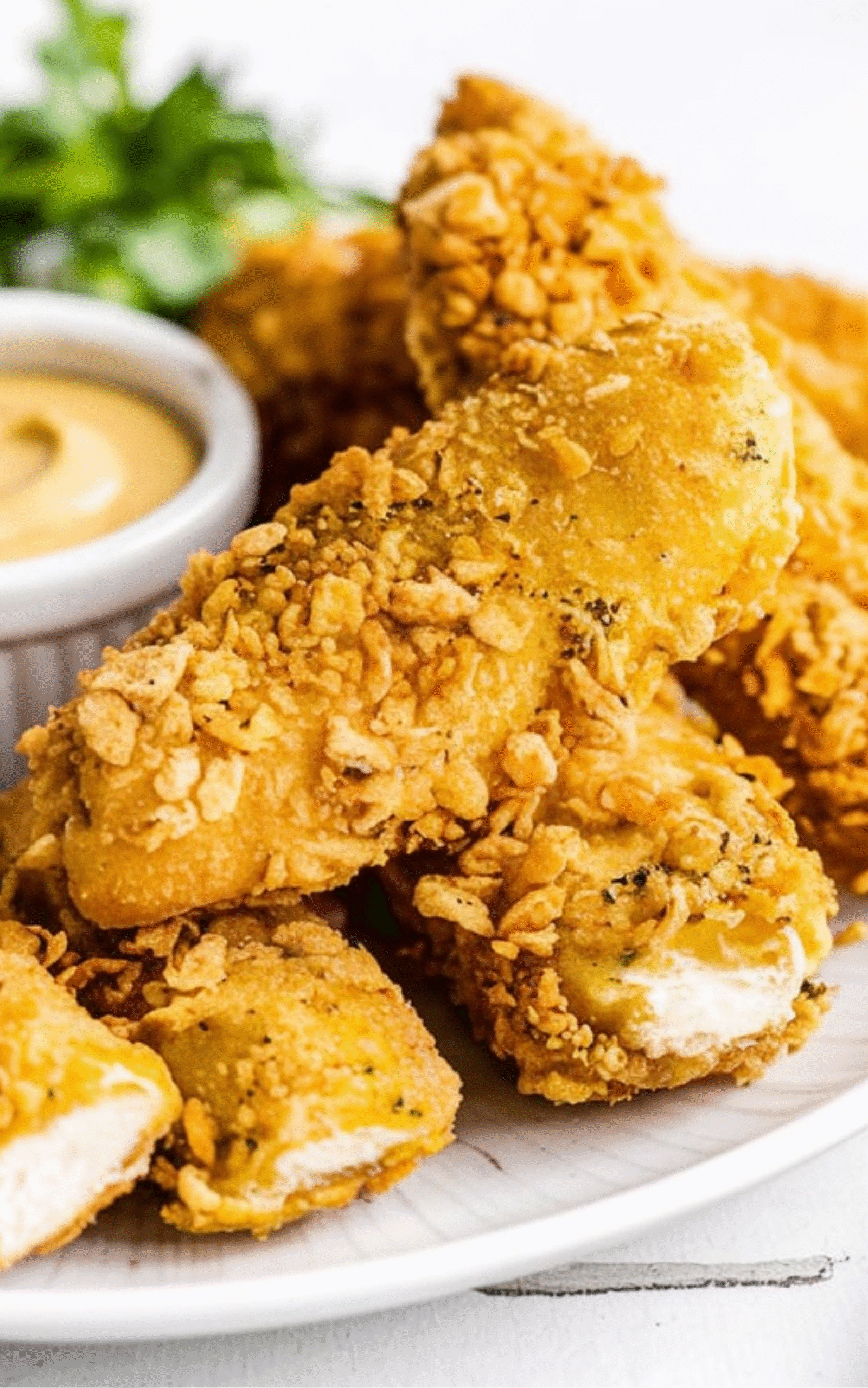 Plantain Chip Crusted Chicken Tenders