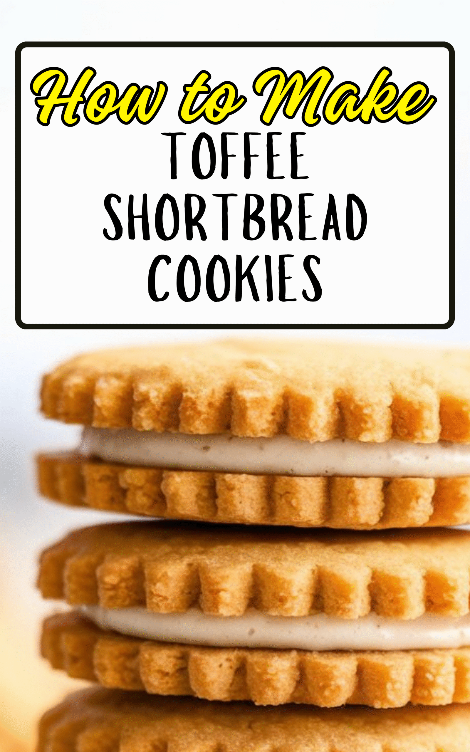 Toffee Shortbread Cookies