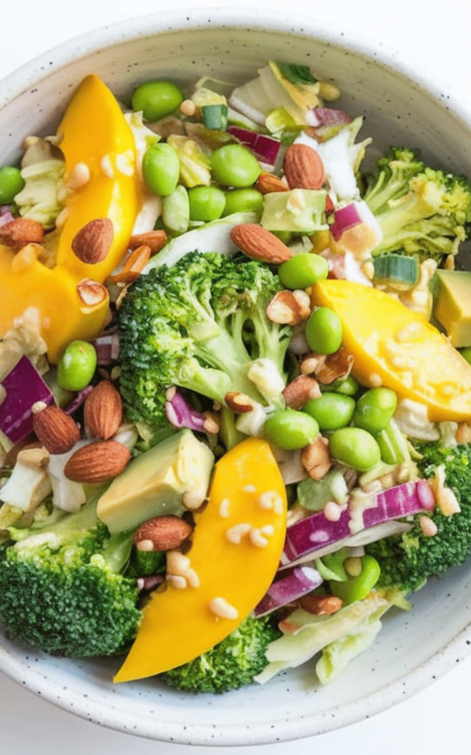 Broccoli Slaw Mango Salad