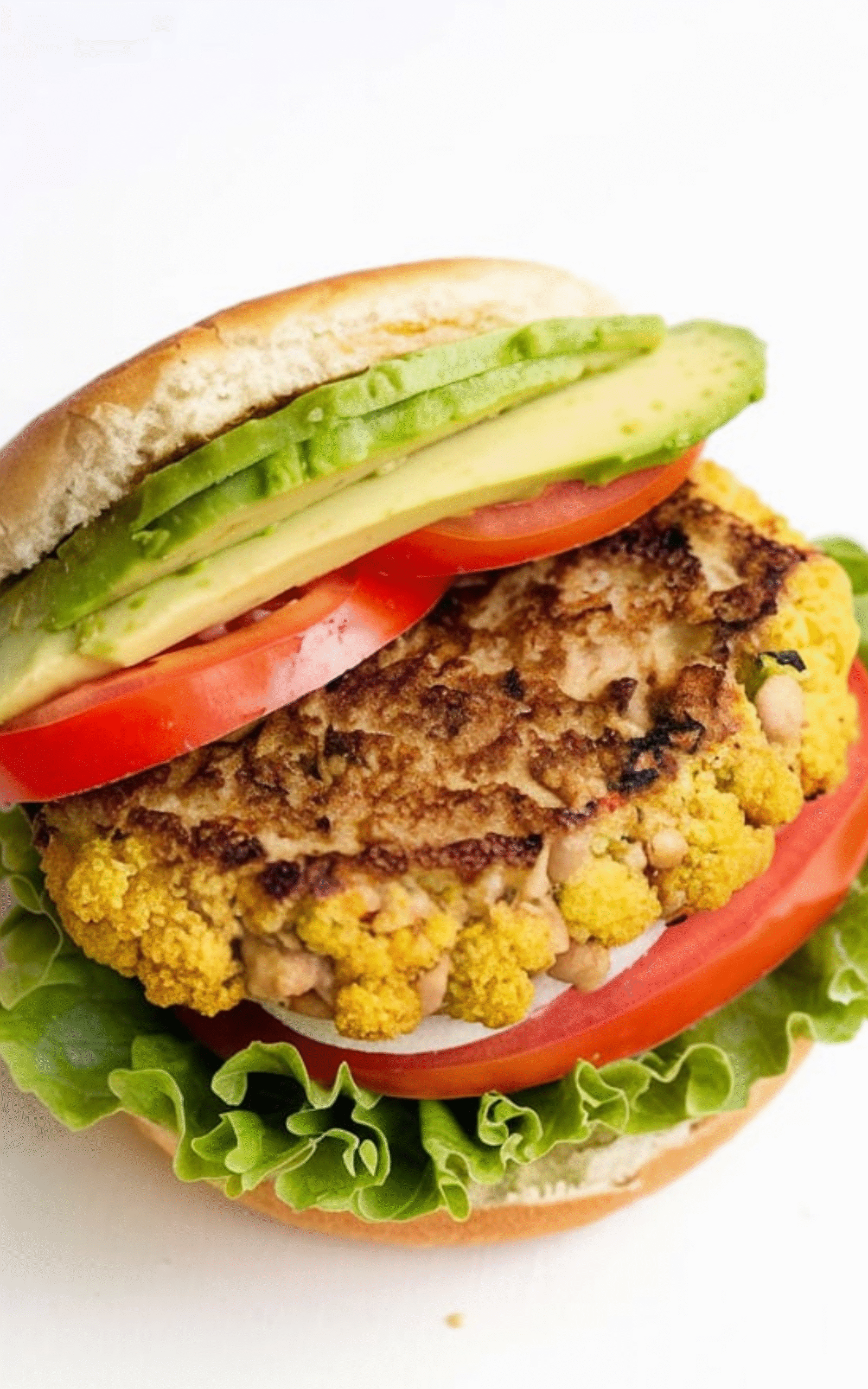 Cauliflower White Bean Burgers