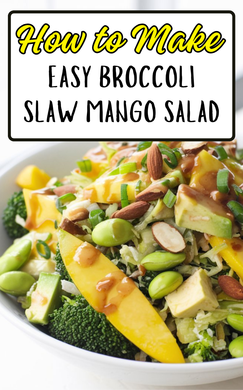 Broccoli Slaw Mango Salad