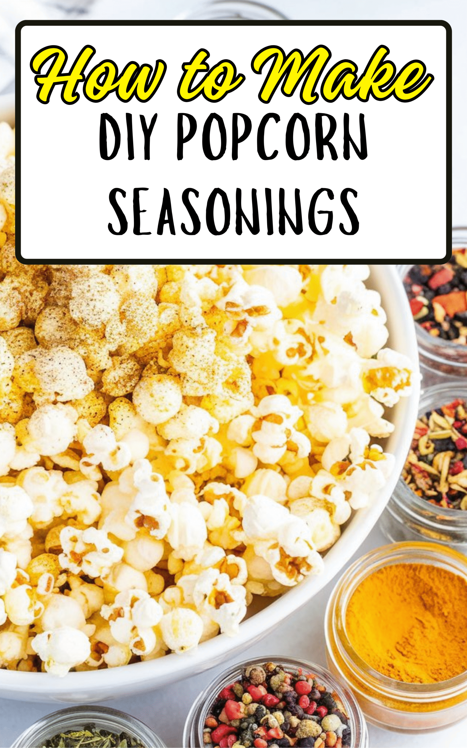 DIY Popcorn Seasonings