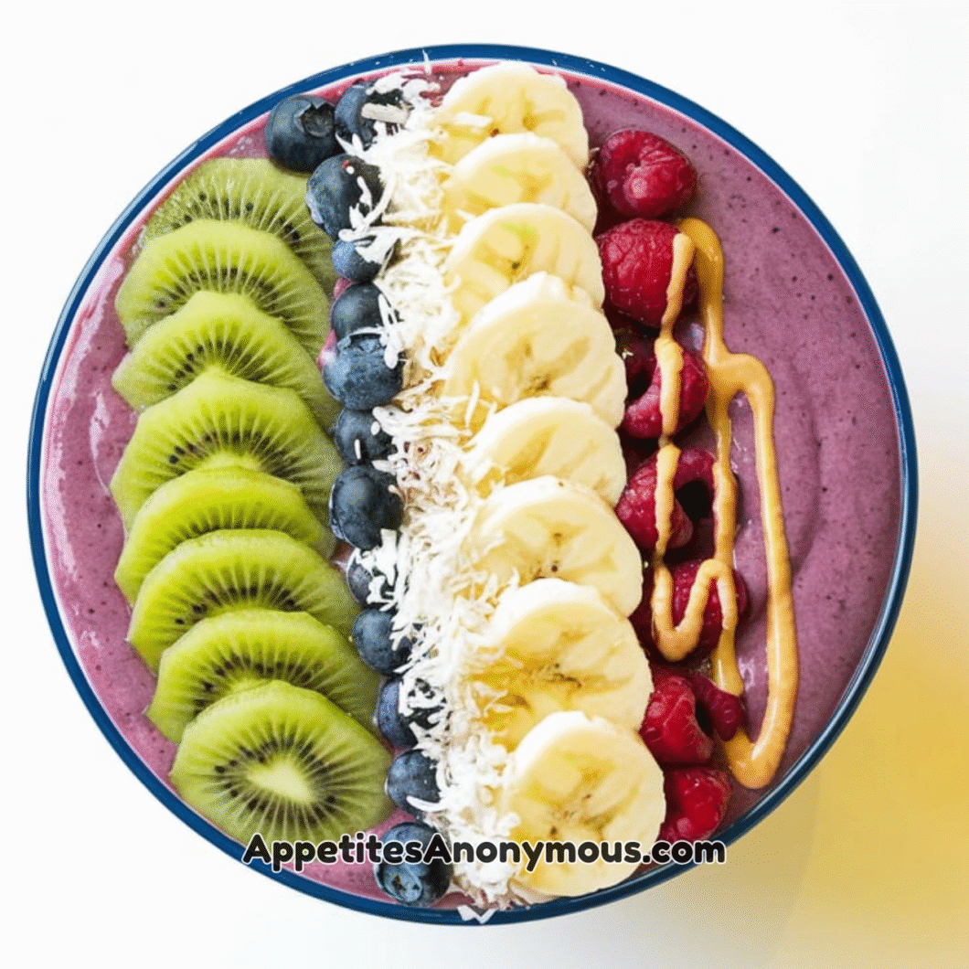 Mixed Berry Banana Smoothie Bowl
