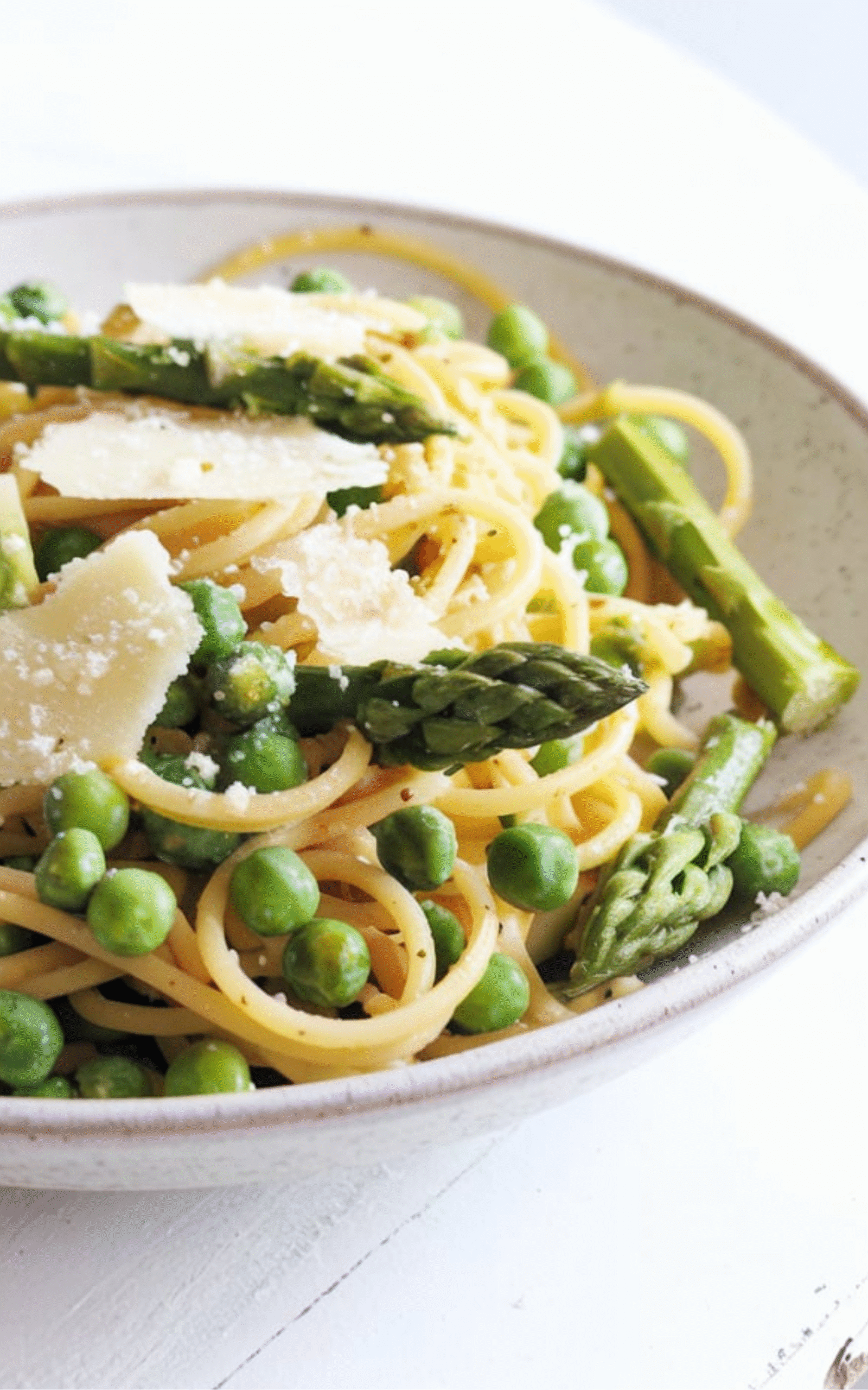 Spring Pea & Asparagus Pasta
