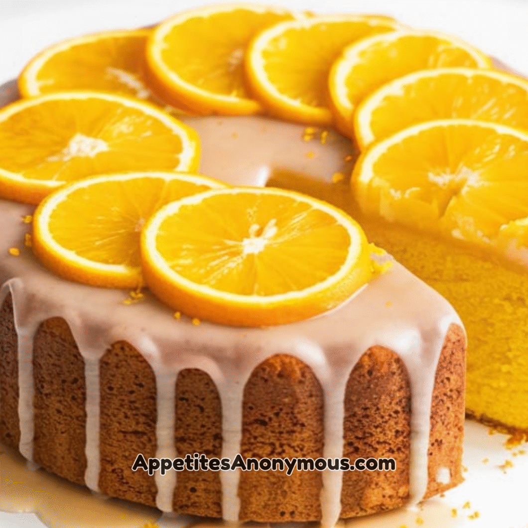 Buttermilk Orange Pound Cake With Maple Glaze