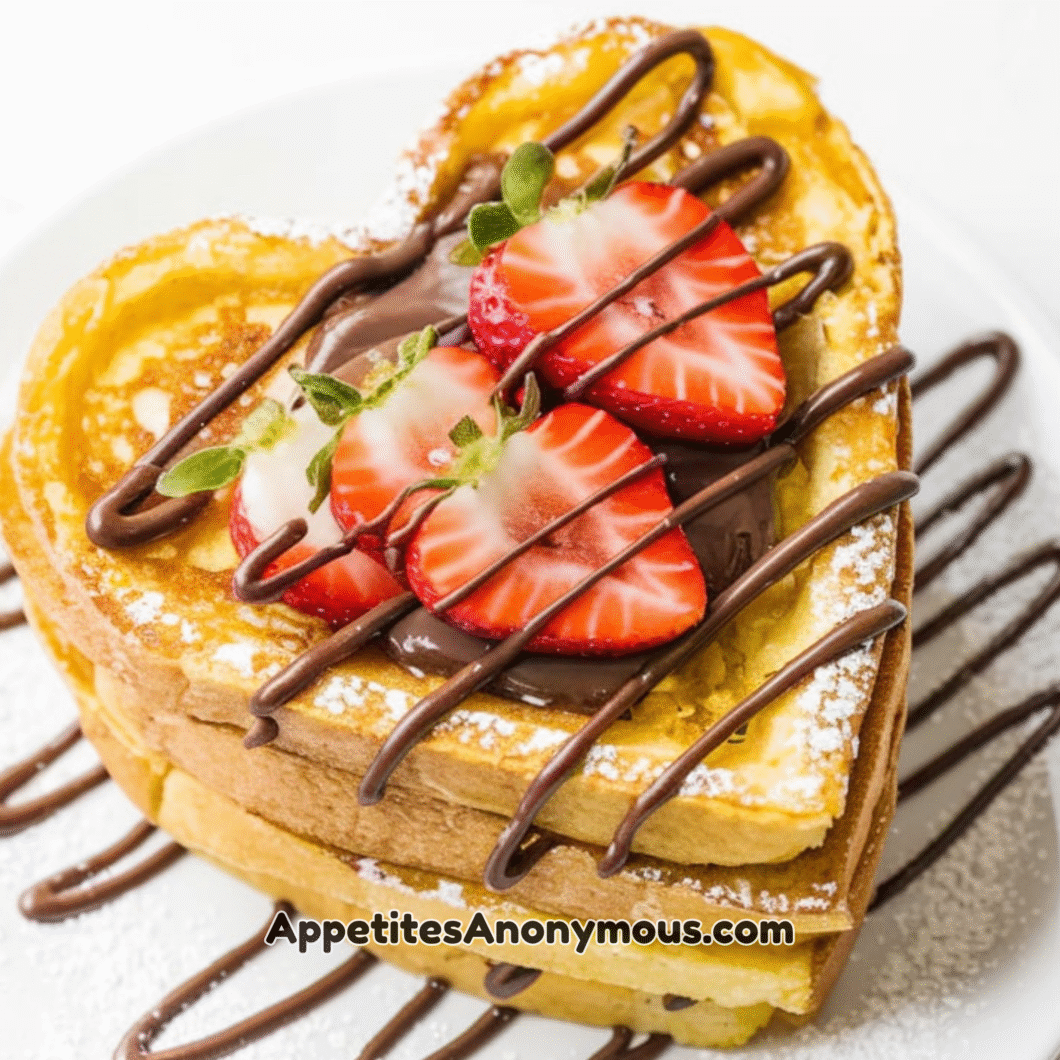 Nutella & Strawberry French Toast Stacks