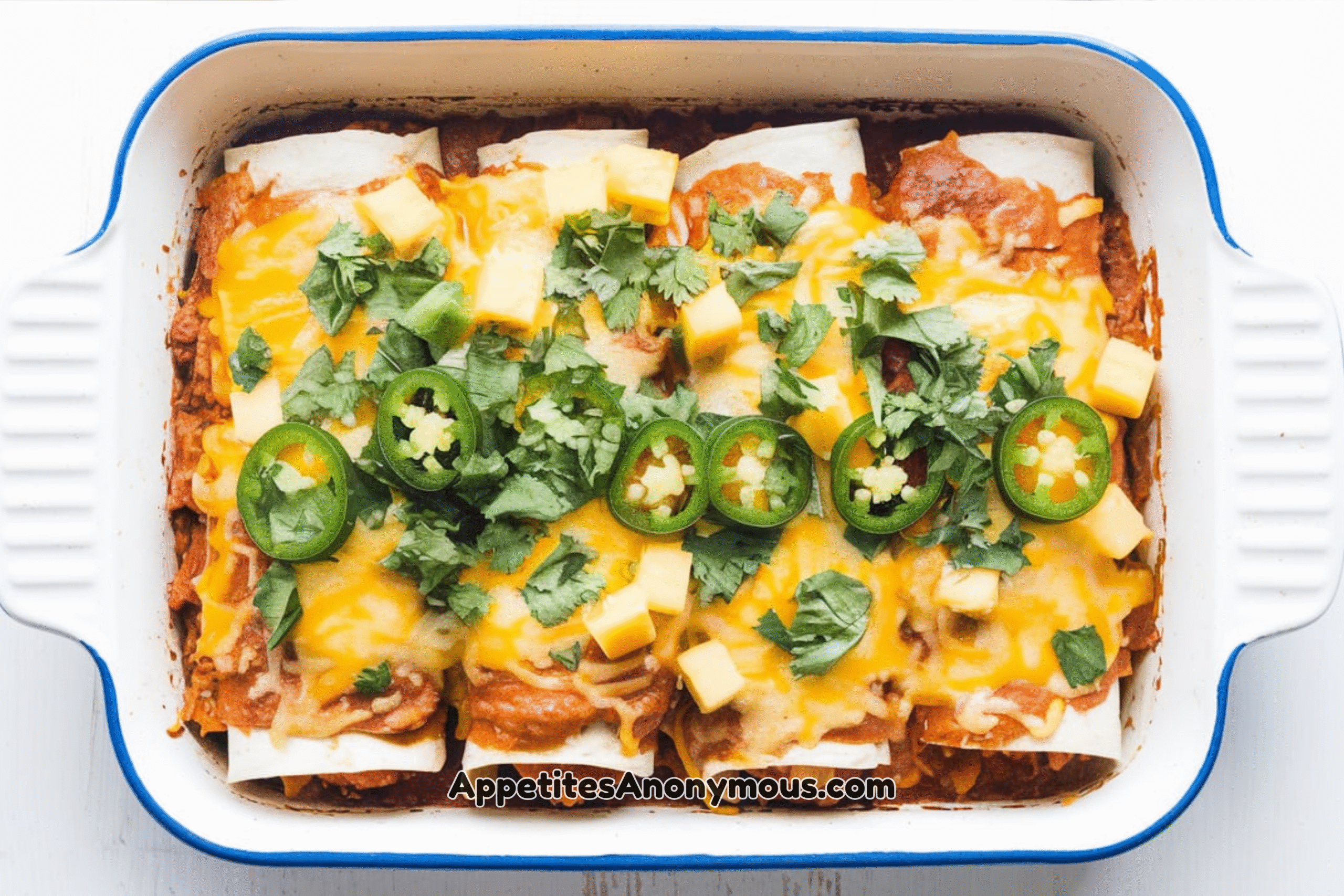Pineapple Chicken Enchiladas