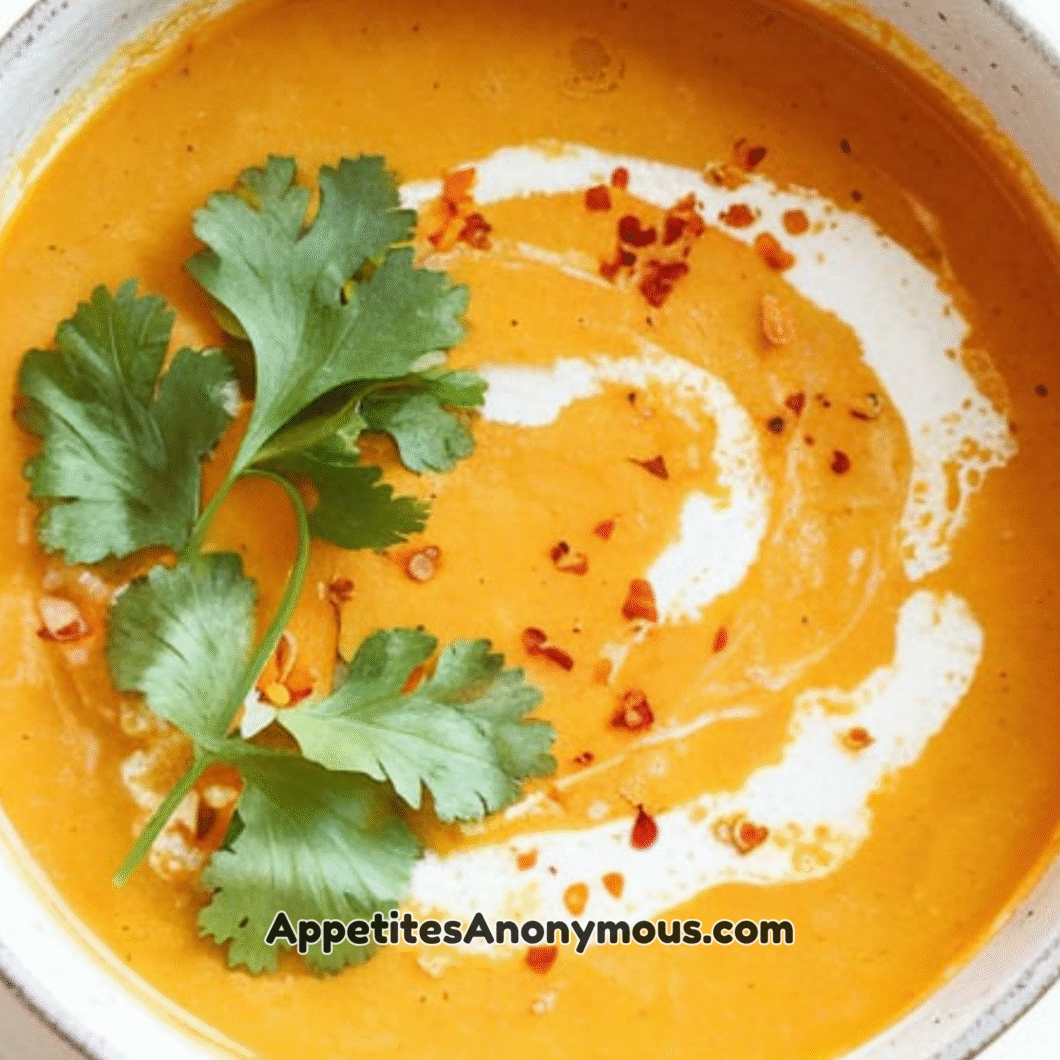 Thai Coconut Curry Carrot Soup