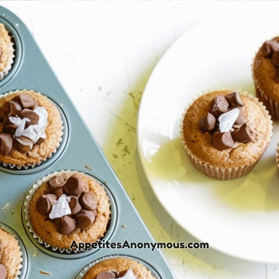 Chocolate Peanut Butter Mini Muffins