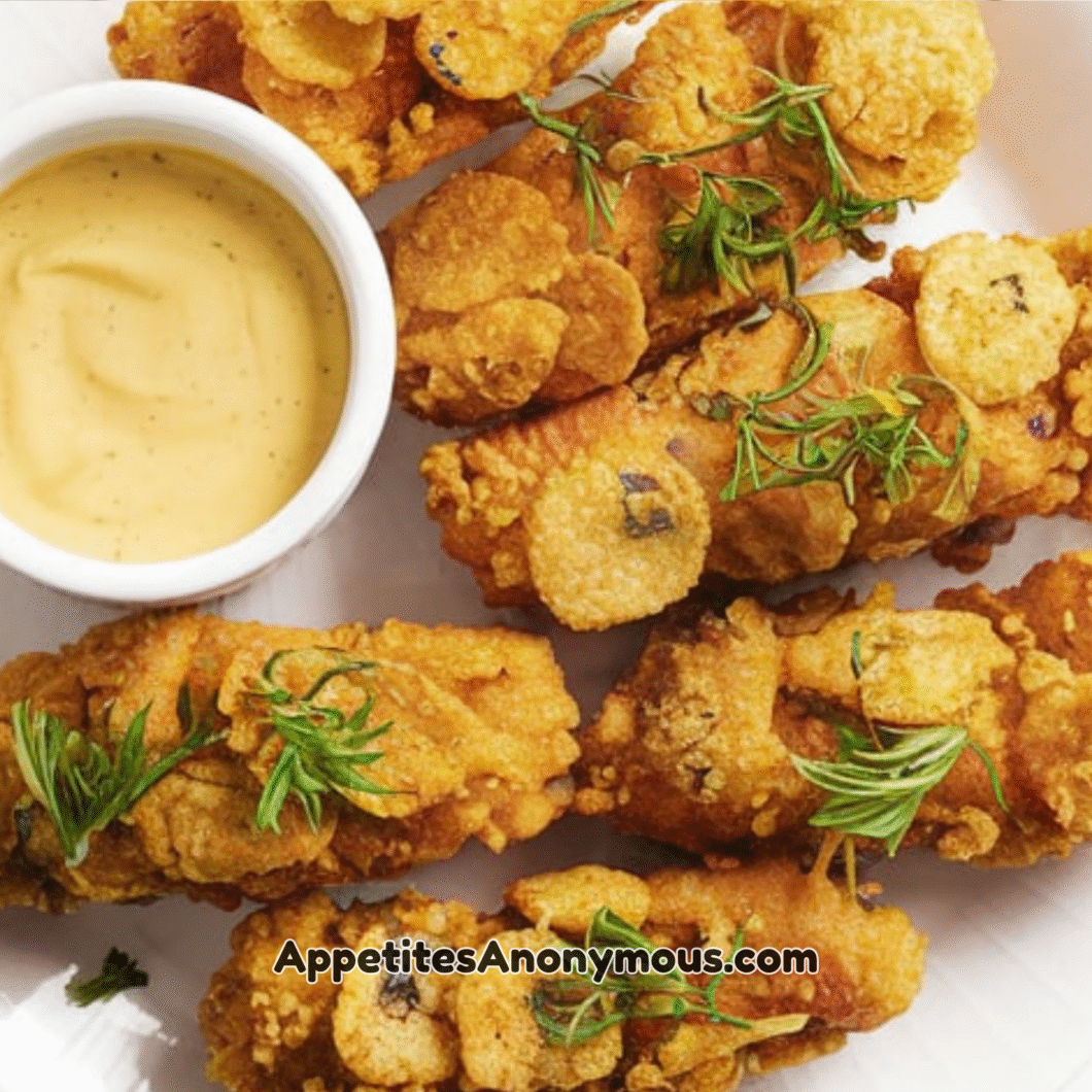 Plantain Chip Crusted Chicken Tenders