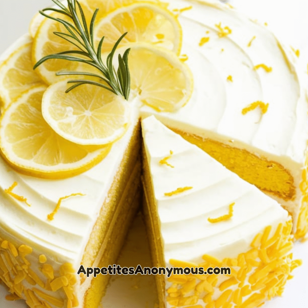 Super Duper Moist Lemon Cake