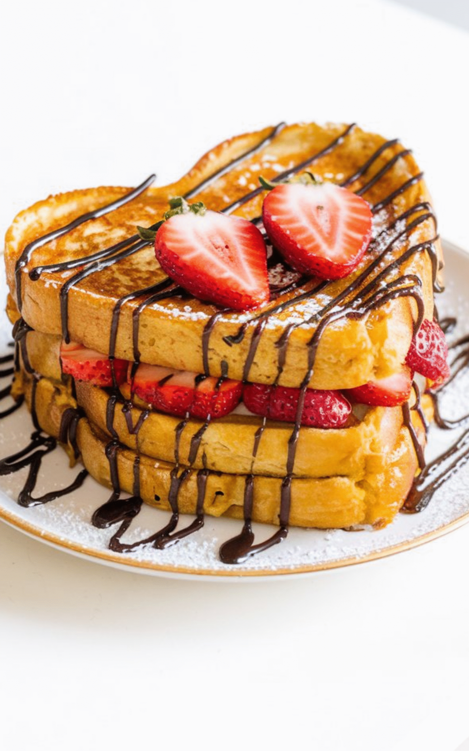 Nutella & Strawberry French Toast Stacks