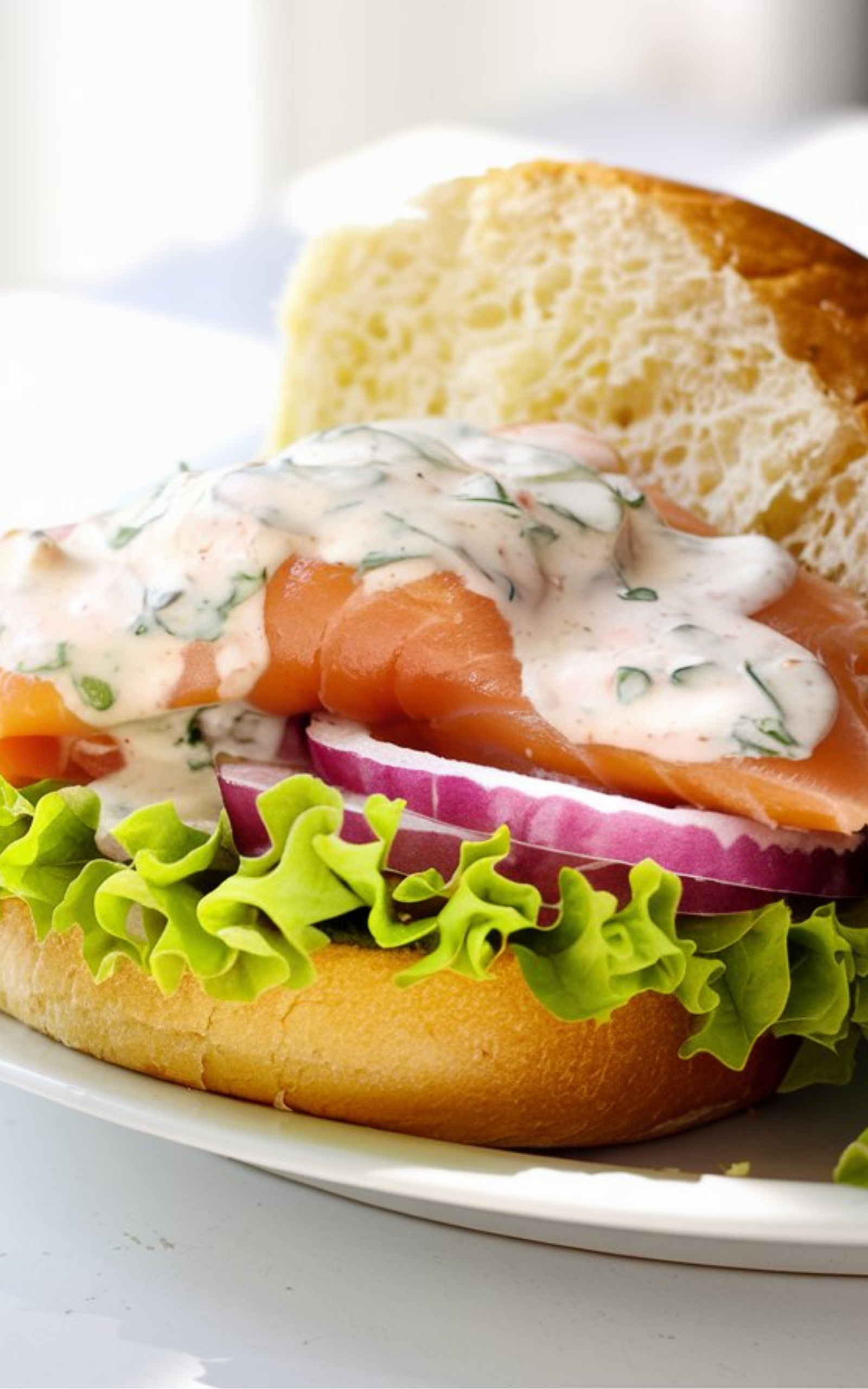 Smoked Salmon Burgers