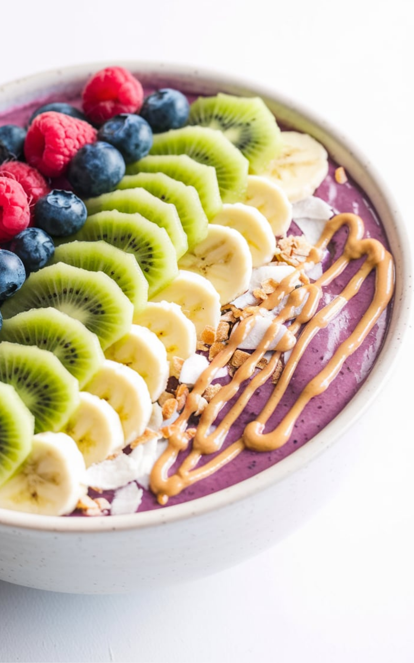 Mixed Berry Banana Smoothie Bowl
