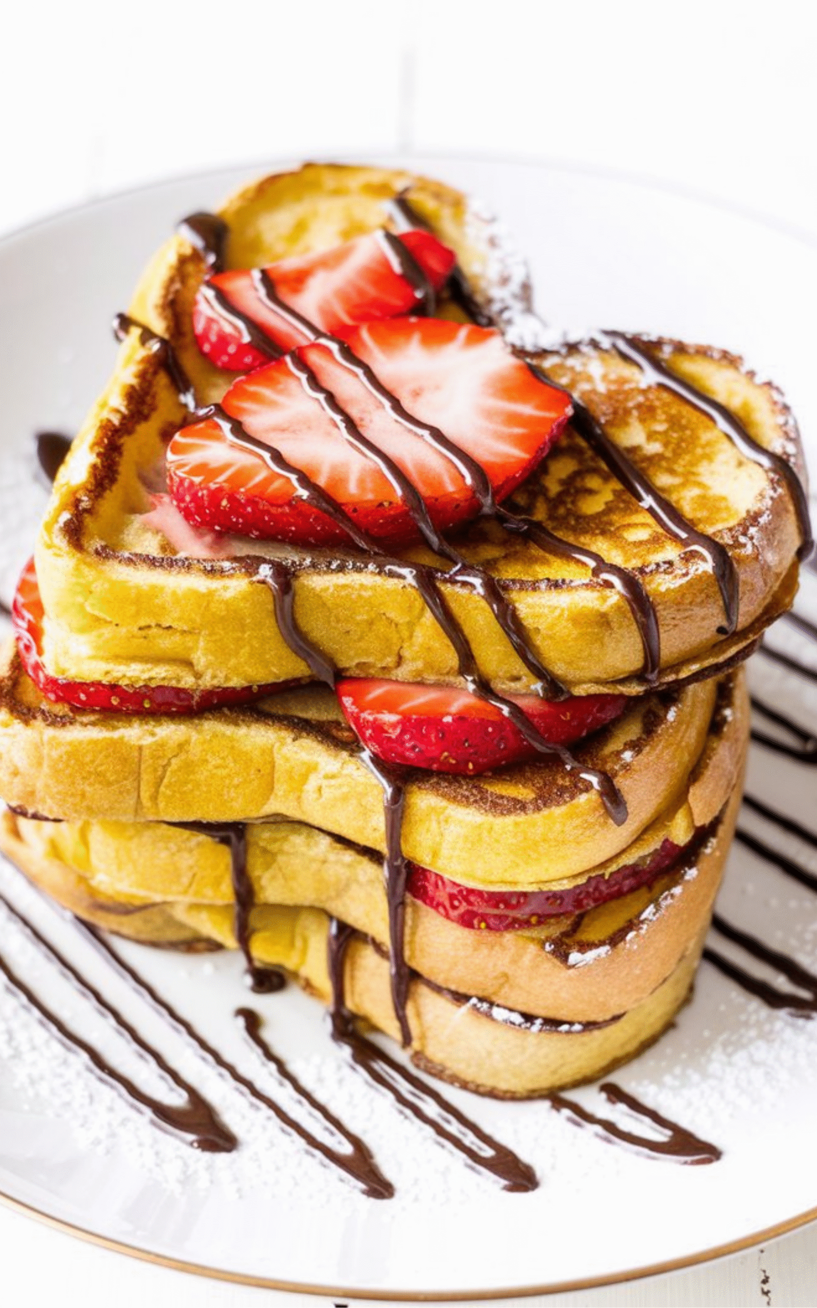 Nutella & Strawberry French Toast Stacks
