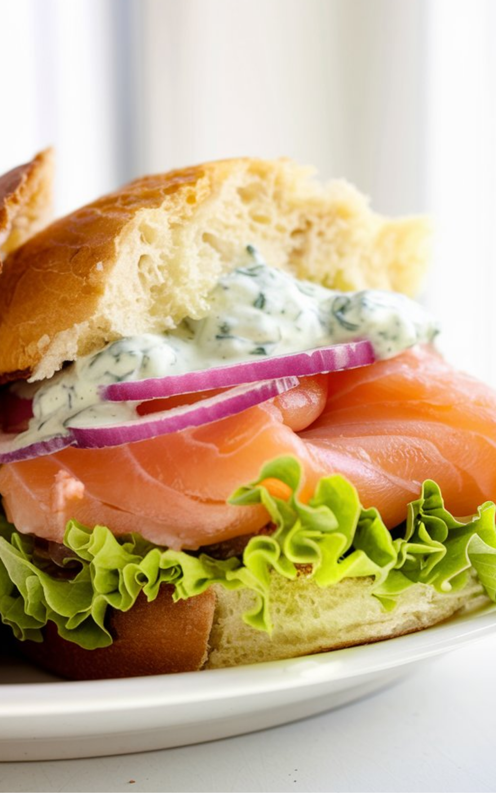 Smoked Salmon Burgers