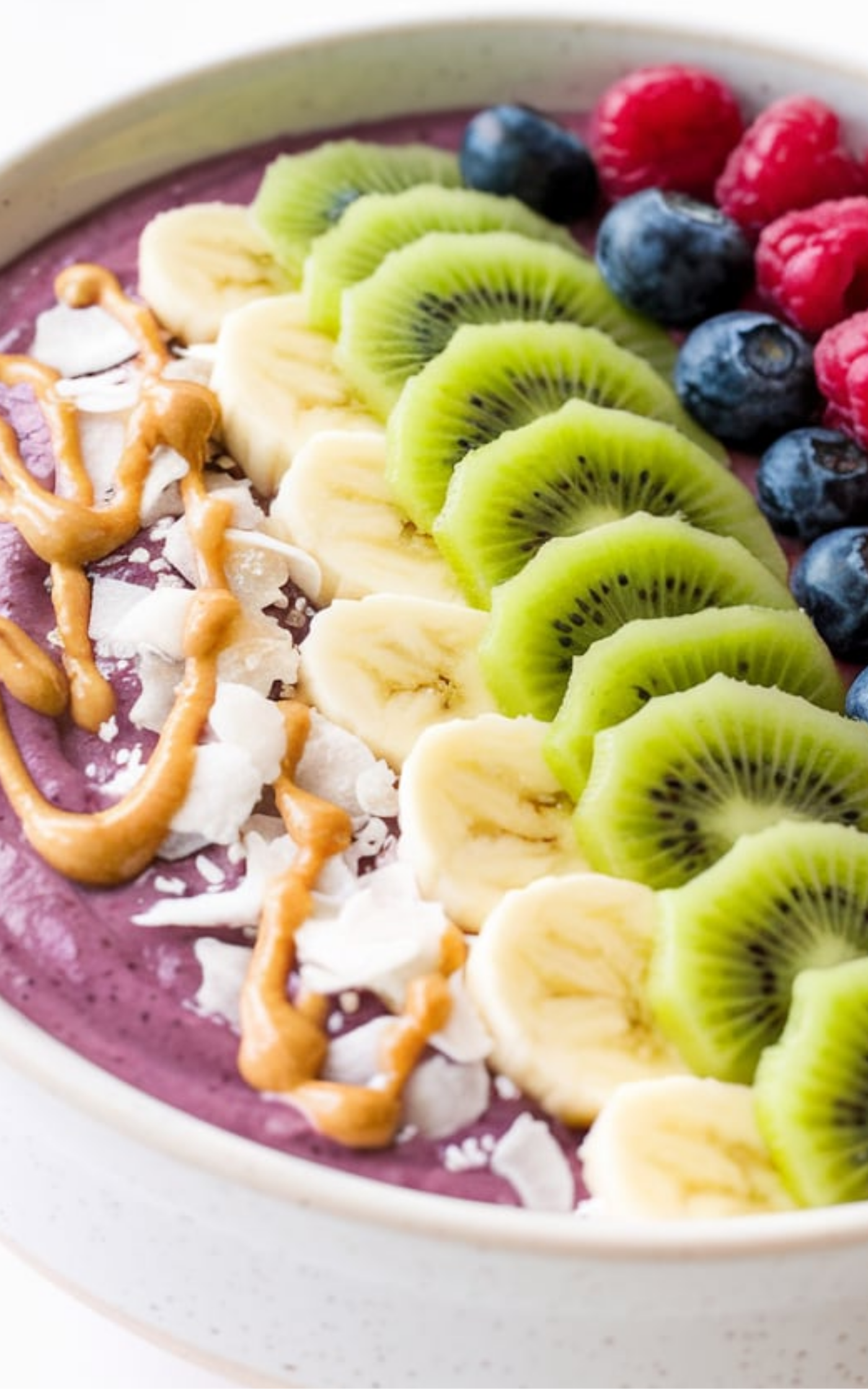 Mixed Berry Banana Smoothie Bowl