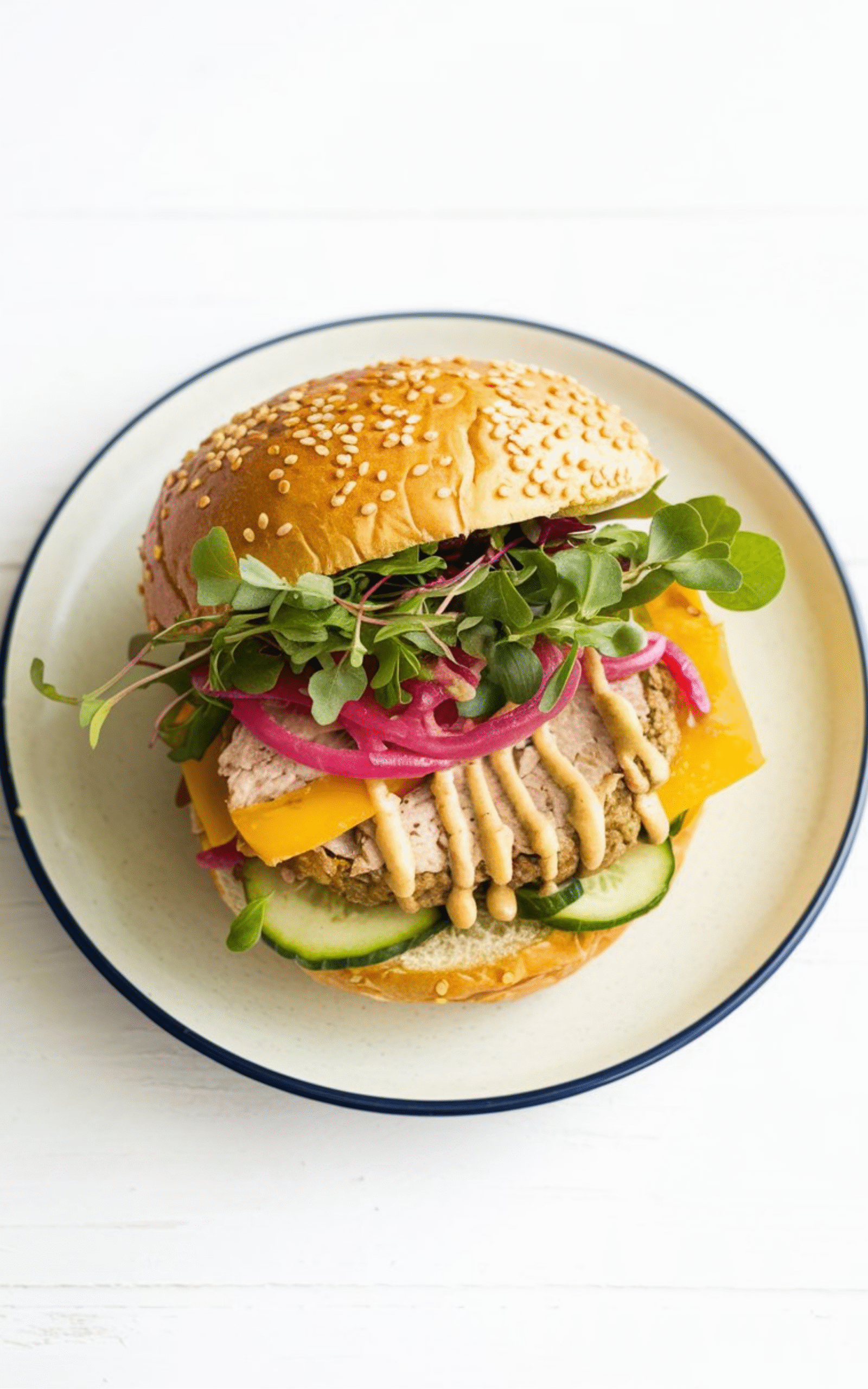 Asian Turkey & Butternut Squash Burgers